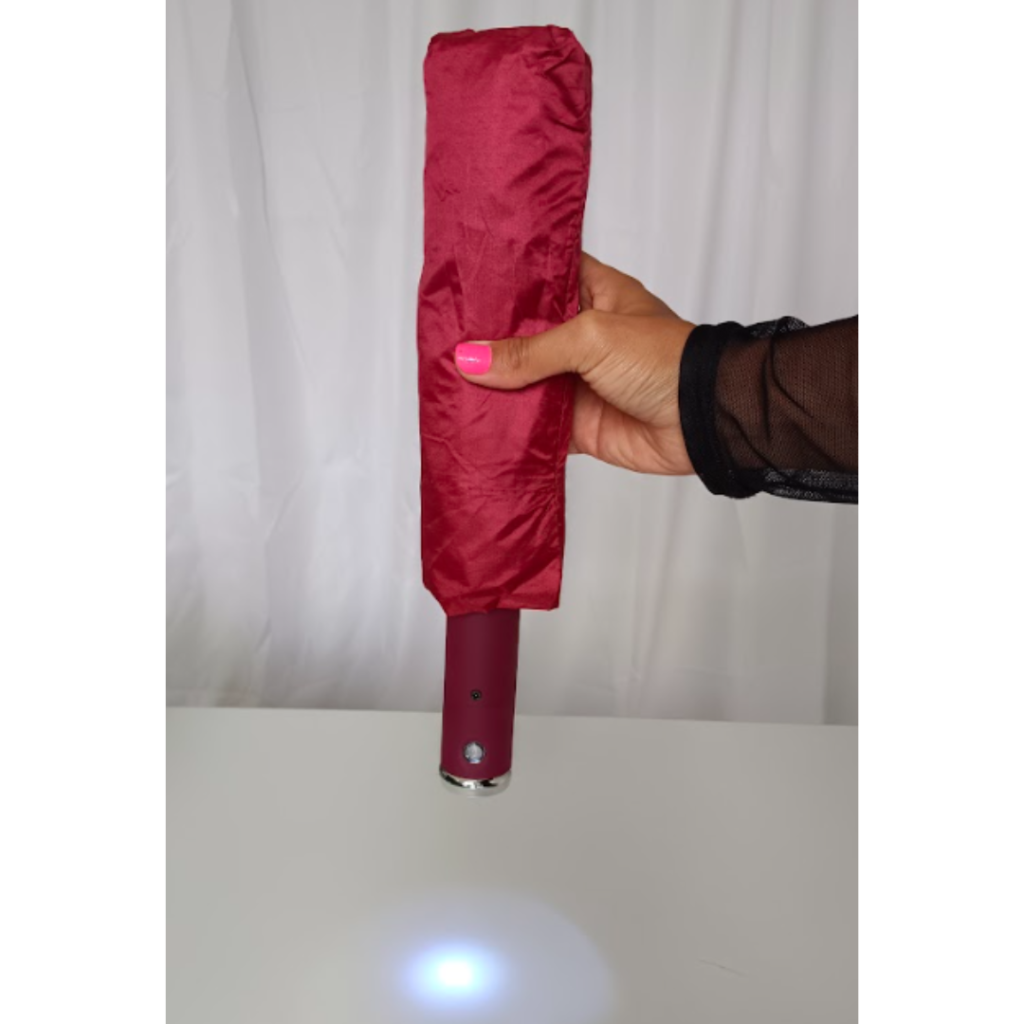 Sombrilla con linterna LED — imagen 2