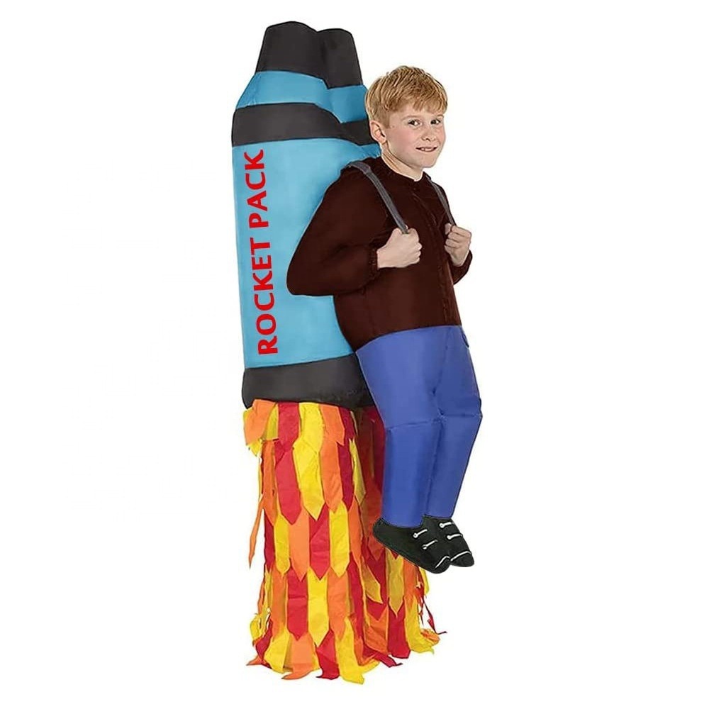 Disfraz inflable de cohete – halloween — imagen 6