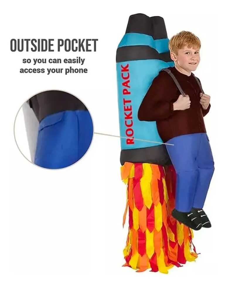 Disfraz inflable de cohete – halloween