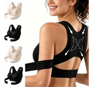 Brasier corrector de postura para mujeres, cómodo bajo la ropa
