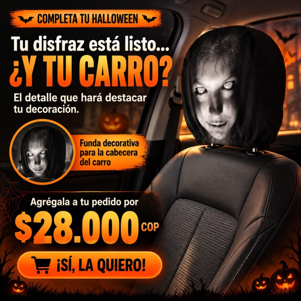 Forros carro halloween — imagen 1
