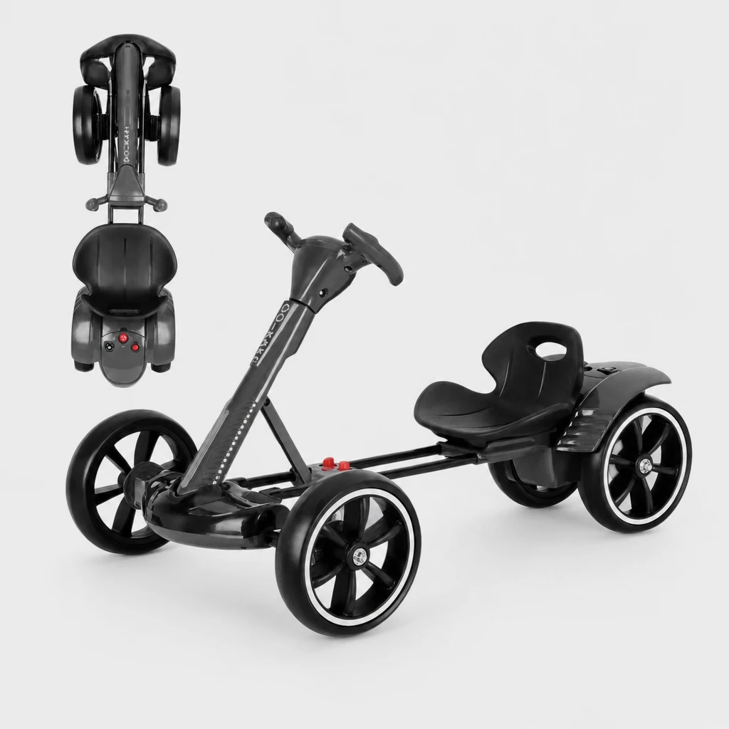 Carro go kart eléctrico plegable — imagen 3
