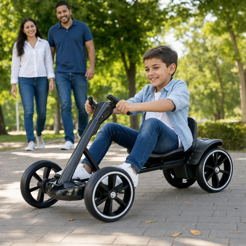 Carro go kart eléctrico plegable — imagen 4