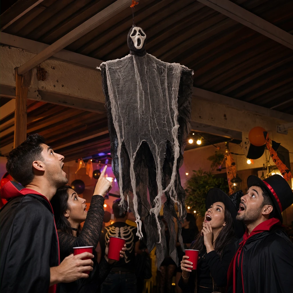 Fantasma decorativo halloween — imagen 7