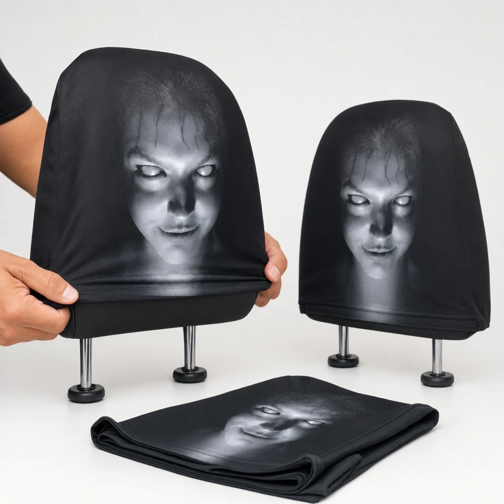 Funda reposacabezas halloween x 2 unds — imagen 9